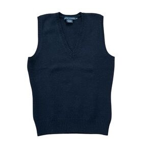Ralph Lauren Navy Blue Wool Sweater Vest Women’s Size Medium